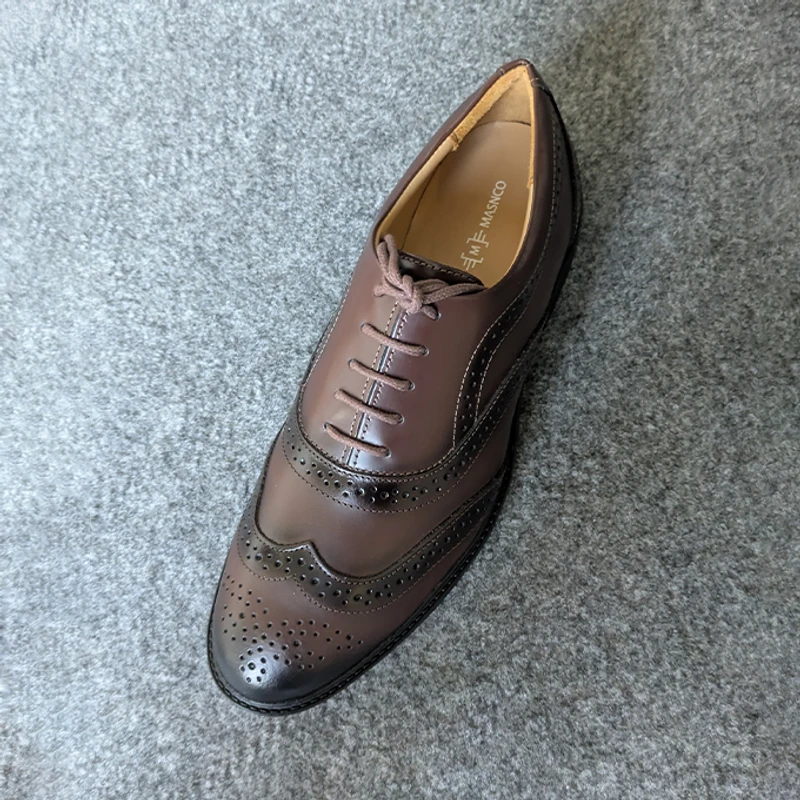 Formal Brogue Leather Shoes for Men - Image 6