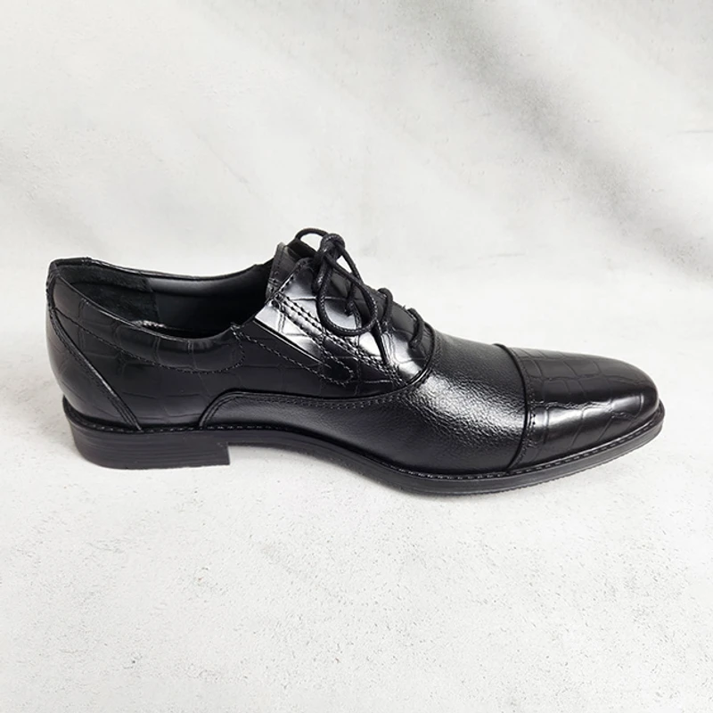 Formal Leather Shoes for Men (Hidden Elastic for Easy Wear)