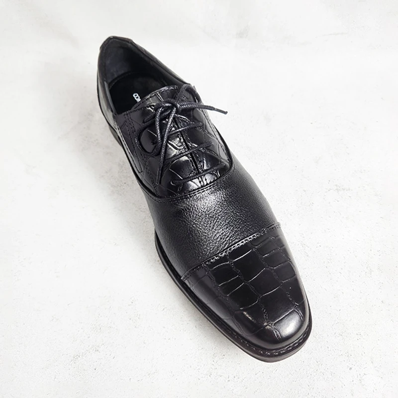 Formal Leather Shoes for Men (Hidden Elastic for Easy Wear) - Image 4