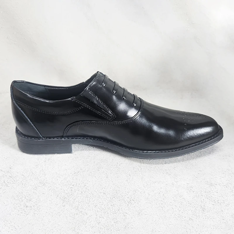 Formal Slip-On Leather Shoe Black - Image 3