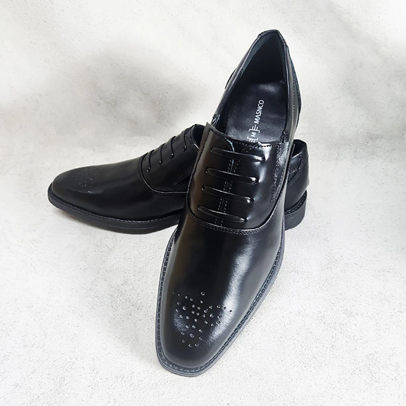 Formal Slip-On Leather Shoe Black - Image 4