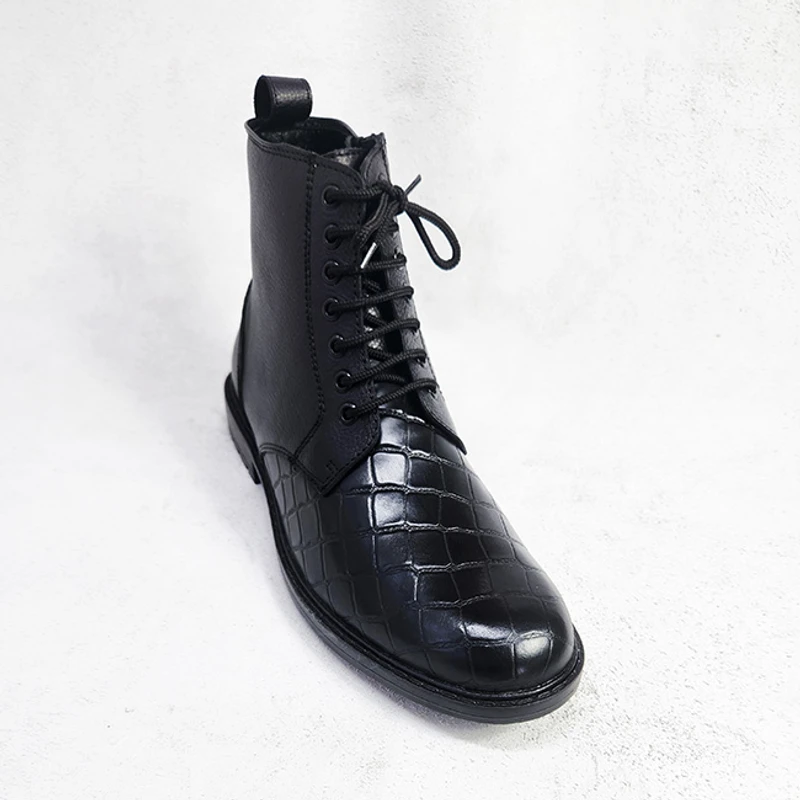 Men’s Derby Leather Boot - Image 4