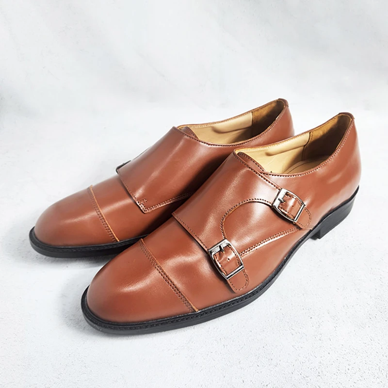 Double Monk Oxford Formal Office Shoes for Men (LBR)