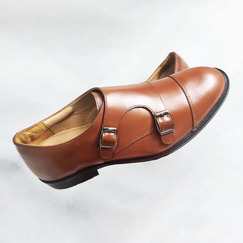 Double Monk Oxford Formal Office Shoes for Men (LBR) - Image 5