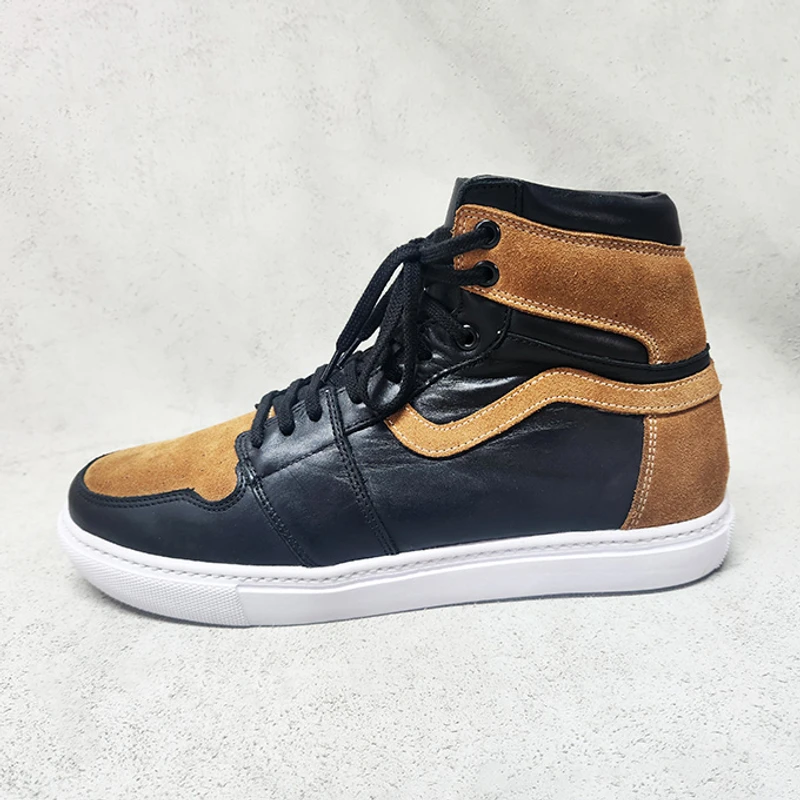 Men's High Ankle Leather Sneaker