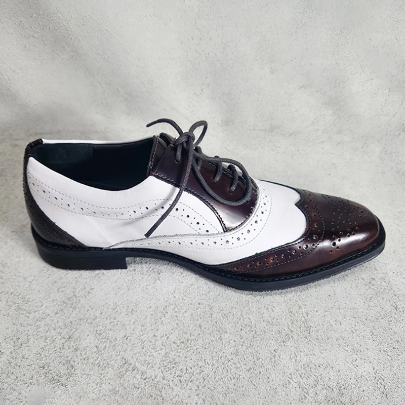 Men's Dress Shoe in Two Tone - Image 3
