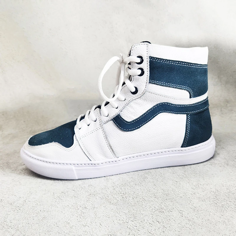 Men's High Ankle Leather Sneaker