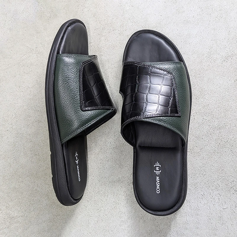 Premium Leather Slider