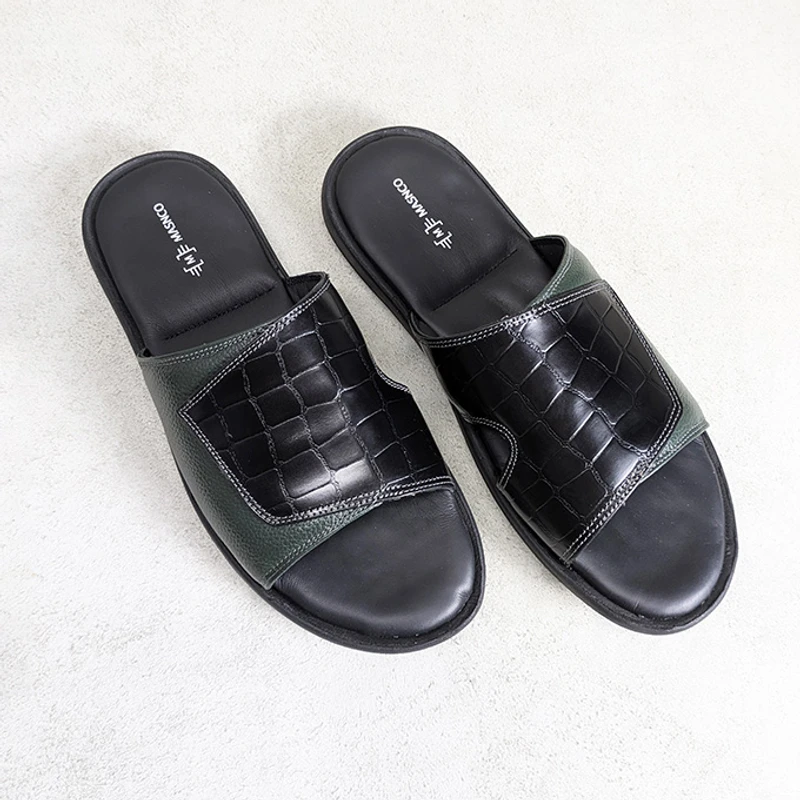 Premium Leather Slider - Image 4