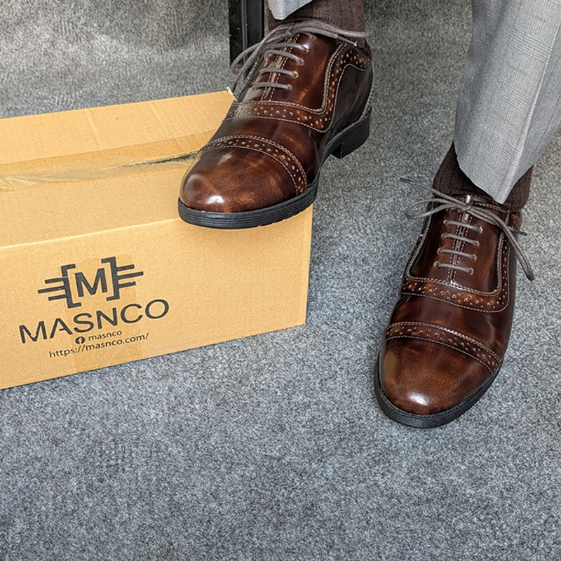 Premium Brush Off Leather Shoe - Image 4