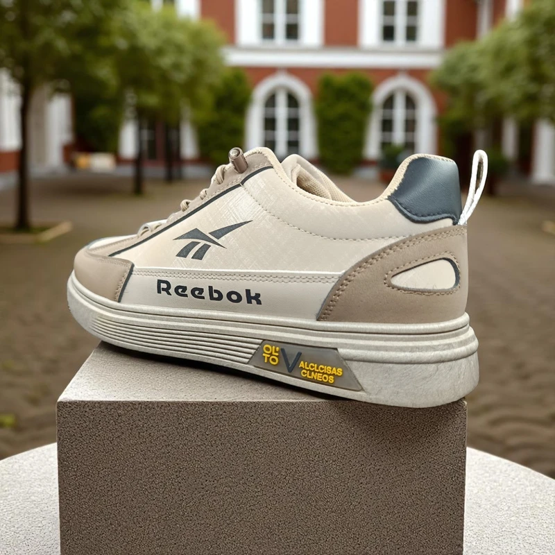 307 - Brown Reebok Sneakers with Grey Accent and Sporty Design—Ideal for Urban Adventures - Image 3