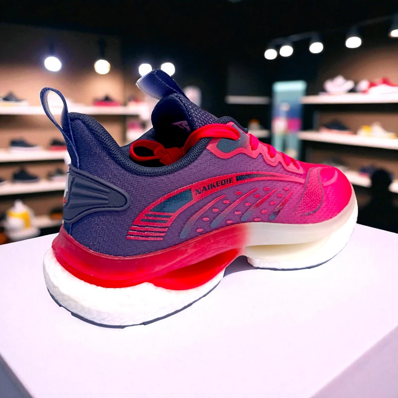 OR101🔥 Naikeqie Red Navy Sneakers – Bold Look, Max Energy ⚡ - Image 5