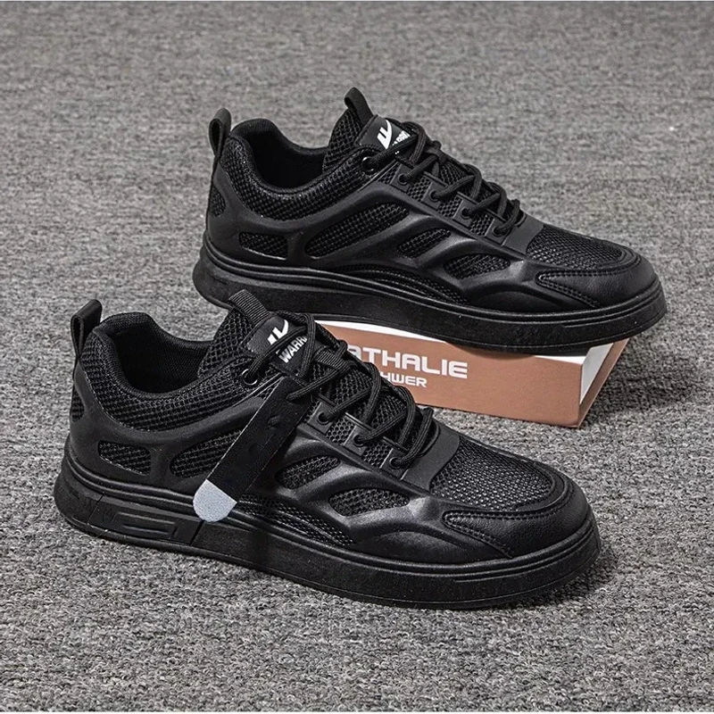 314 – Black Air Sports Sneakers – ট্রাভেল, আউটডোর অ্যাডভেঞ্চার ও ডেইলি লুকের জন্য পারফেক্ট ম্যাচ