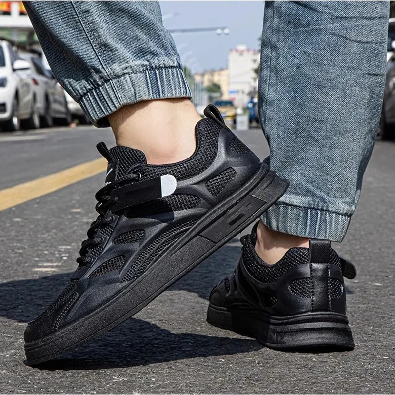 314 – Black Air Sports Sneakers – ট্রাভেল, আউটডোর অ্যাডভেঞ্চার ও ডেইলি লুকের জন্য পারফেক্ট ম্যাচ