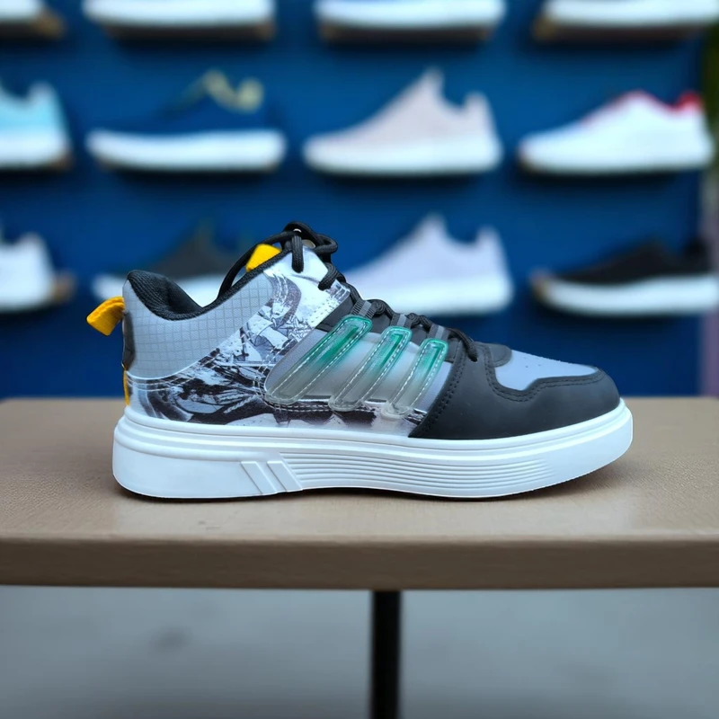 004 - Premium Blue-White Men’s Casual & Training Sneakers - Image 4