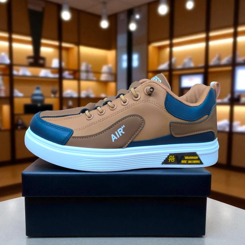 302 - Brown Rust Battalion Casual Sneaker - Modern For the Confident, Everyday Explorer