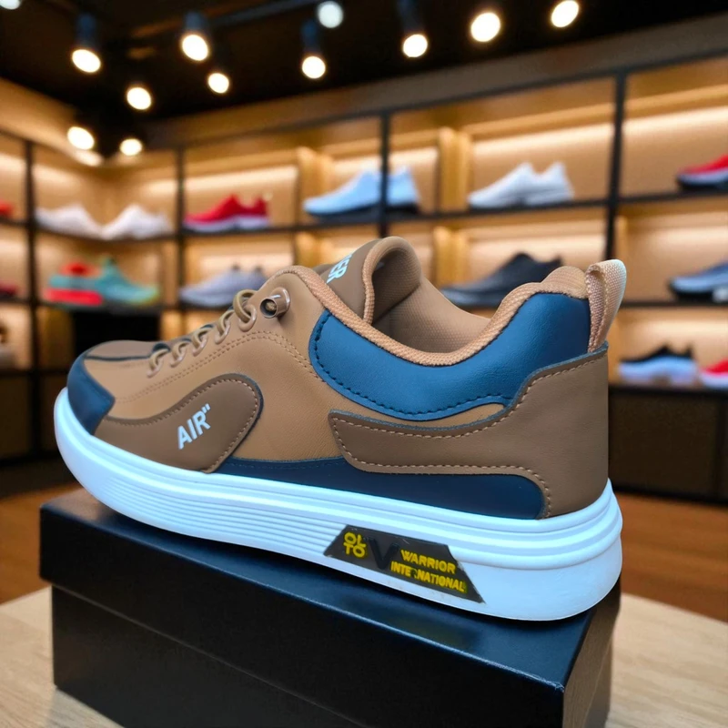 302 - Brown Rust Battalion Casual Sneaker - Modern For the Confident, Everyday Explorer - Image 4