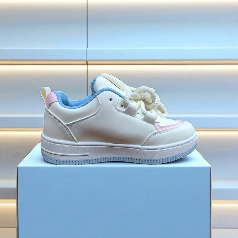 219- Blue Star Sneakers Accents—Stylish & Trendy Casual Footwear - Image 4