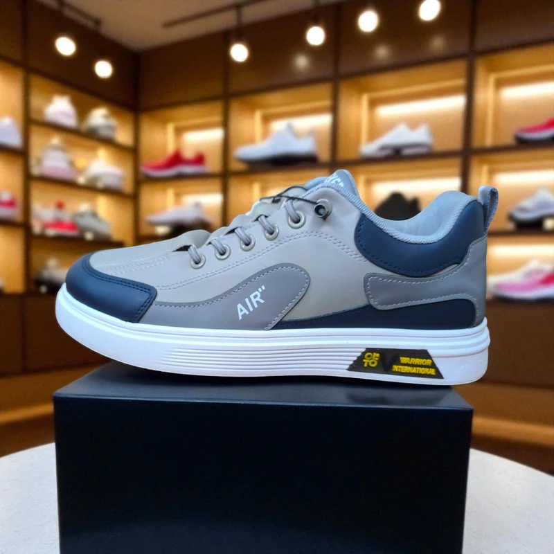 302 - Gray Stylish & Versatile Sneaker – Perfect Balance of Cool & Comfort