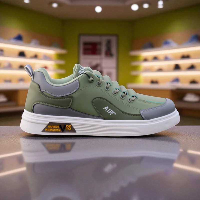 302 -  Olive Green Sneaker —Modern, Sleek & Everyday Ready