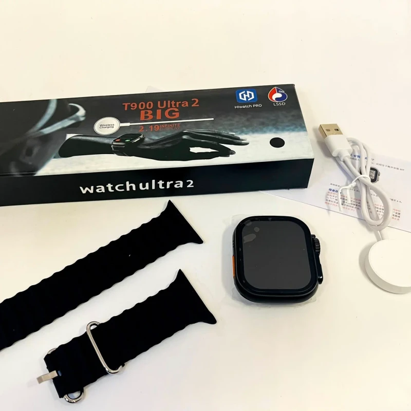 T900 Ultra 2 Smart Watch Combo Offer – Free TWS Earbuds & Extra Strap - Image 8