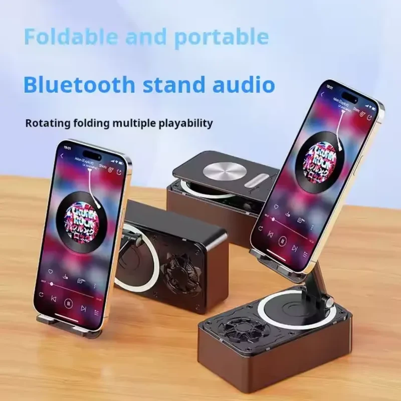 Better Bass Wireless Speaker WYS-2301BT: Bluetooth Speaker + Power Bank + Mobile Stand - Image 5