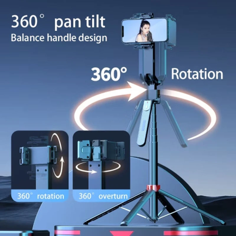 Q185 Tracking Gimbal Tripod