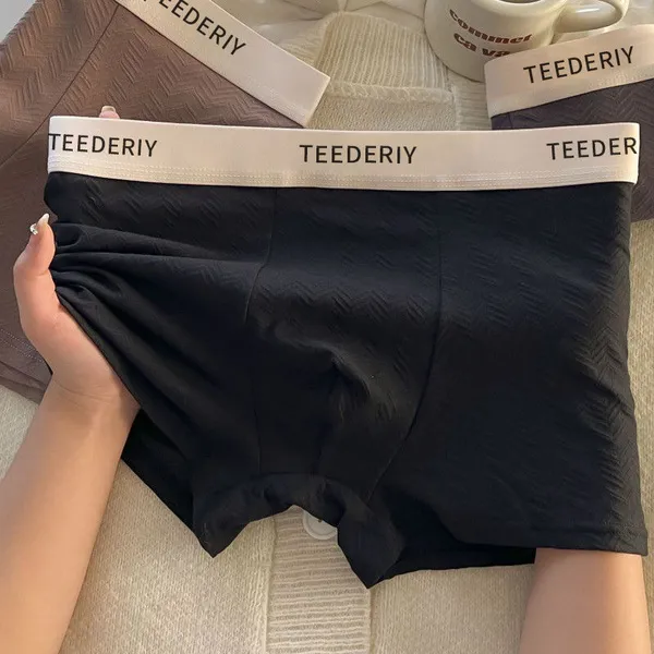 ( 4 Pcs Set ) Men's  Cotton Premium Comfort Boxers - Image 6