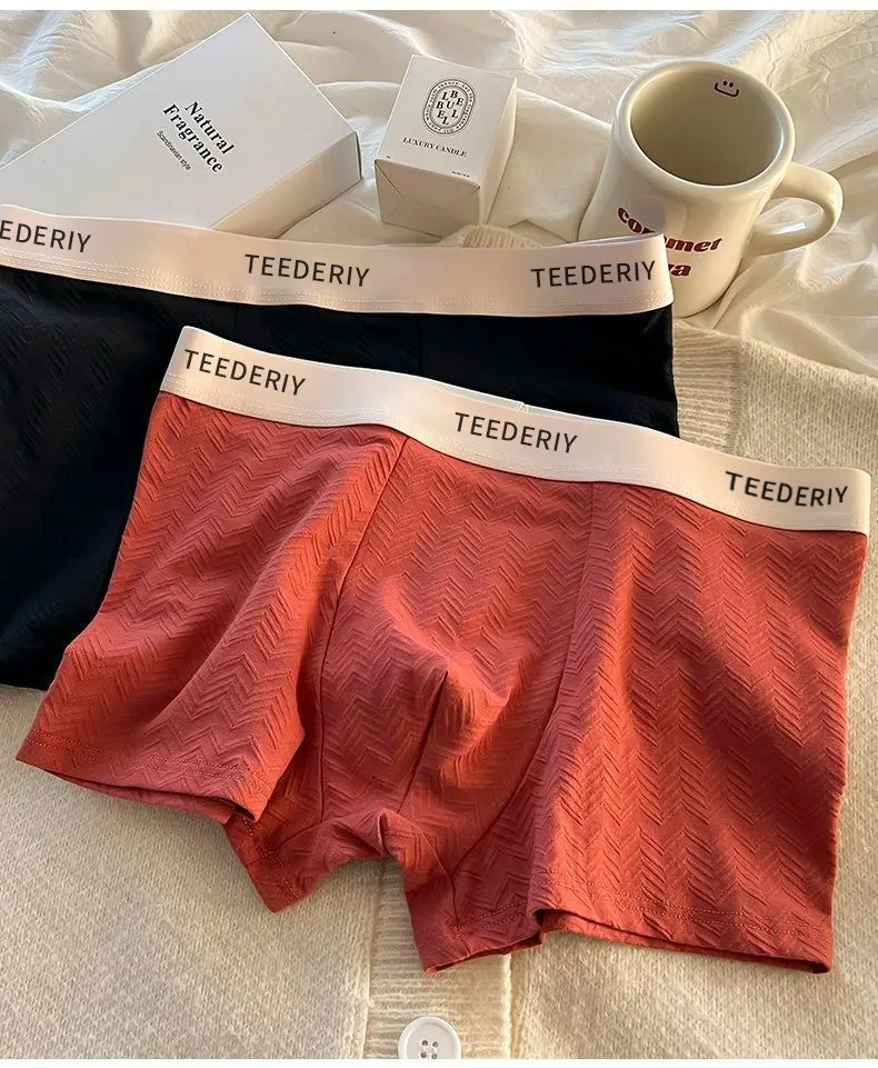 ( 4 Pcs Set ) Men's  Cotton Premium Comfort Boxers - Image 8