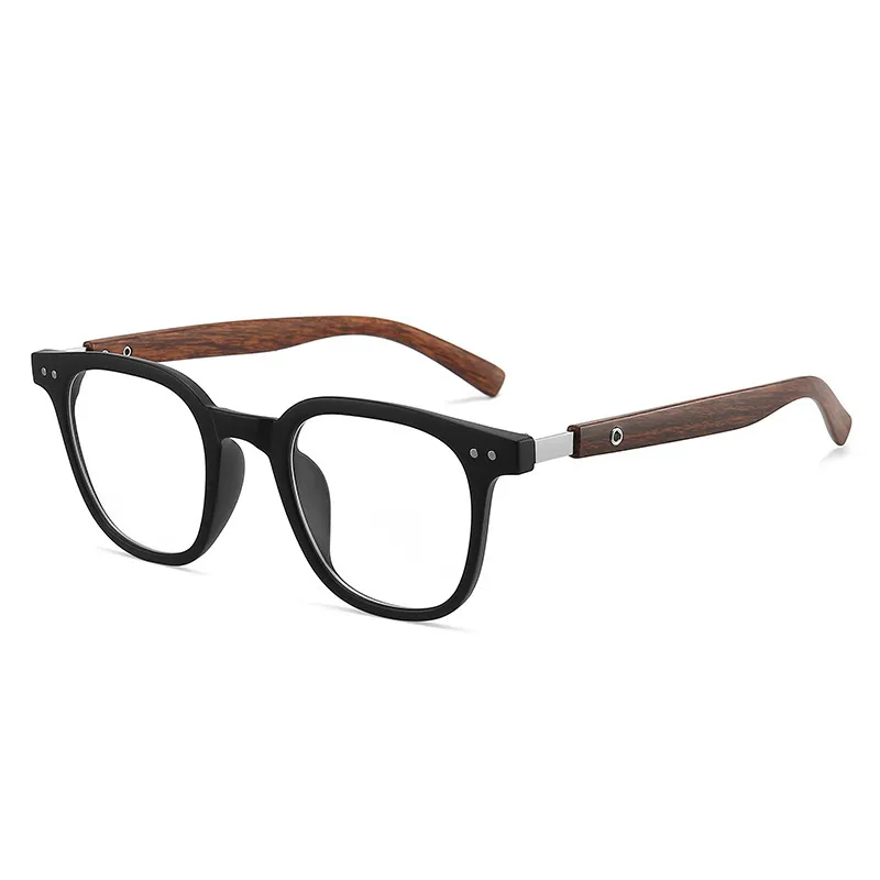 Albino Brown Wood Grain Anti-blue Optical Glass - Image 8