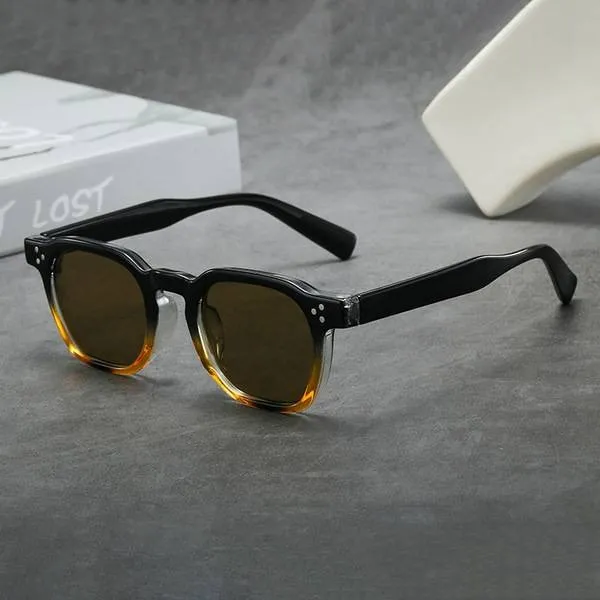 Retro Gradient Classic Square  Sunglass