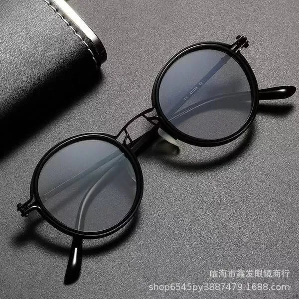 Elegant Round Frame Urban Style Sunglass