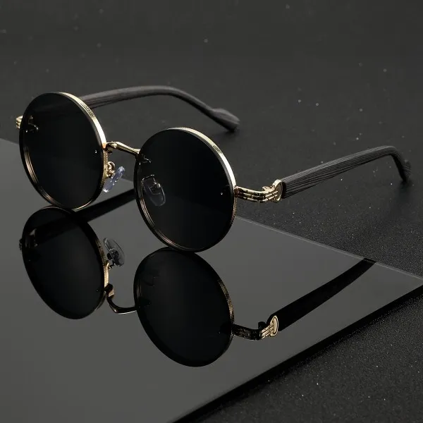 Retro Round Polarized UV Protection Sunglass