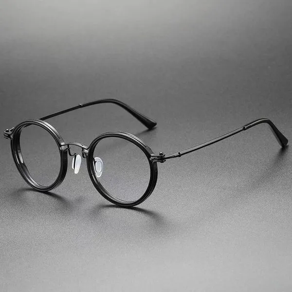 Modern Round Anti Blue Ray Optical Glass