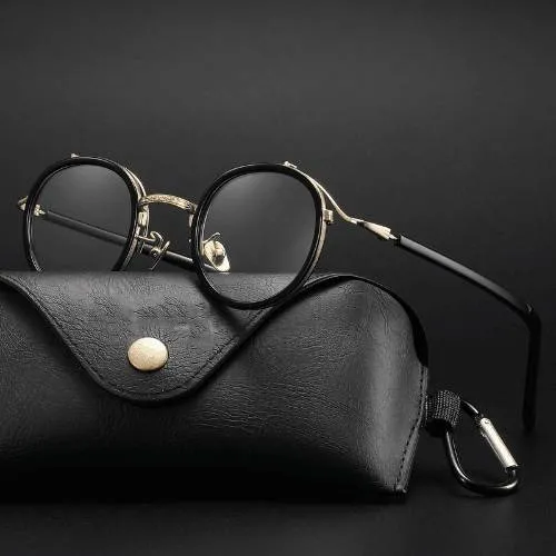 Unisex Luxury High Demand metal Round Optical Glass