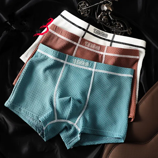 ( 3 Pcs Set ) Gentle Touch Ice Silk Boxer
