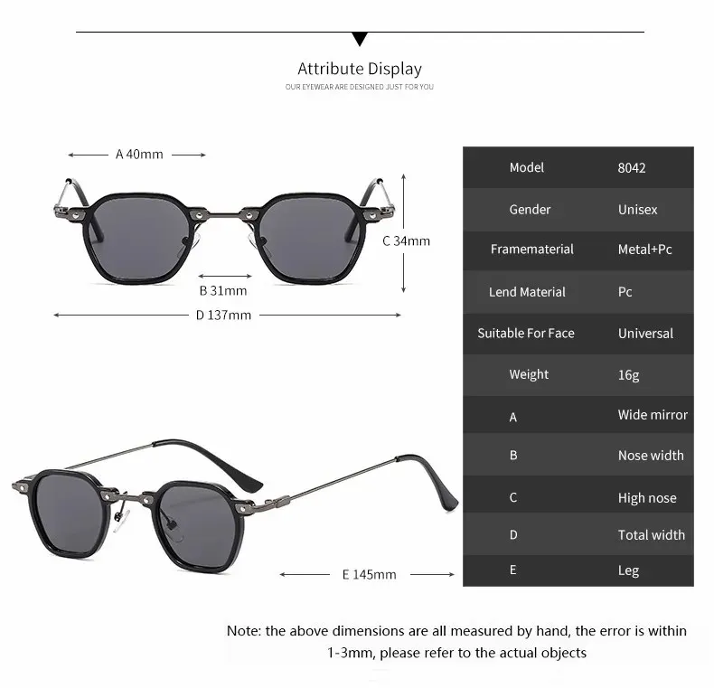 Retro Metal Classic Cat Eyeglasses - Image 8