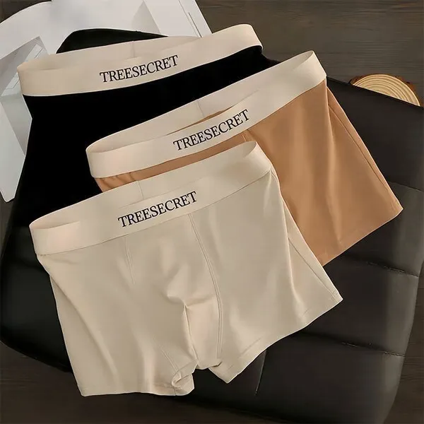 (3 Pcs Set) TREND FIT Premium Milk Silk Boxers - Image 7