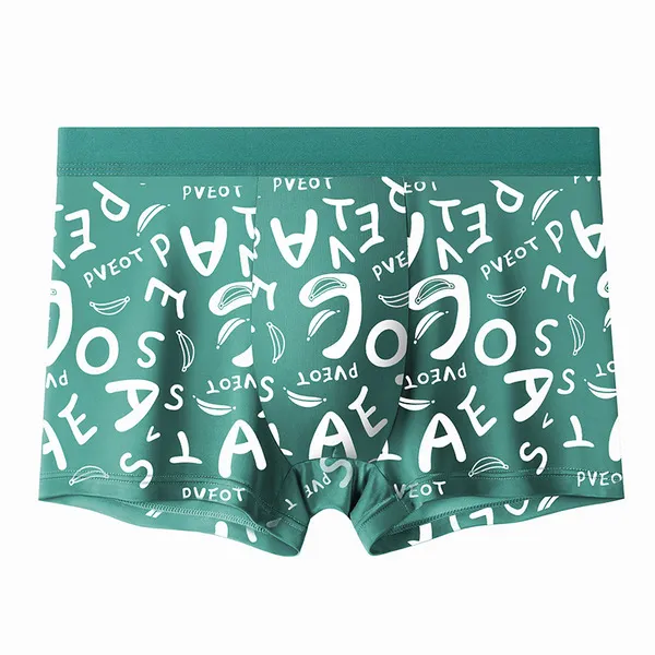 (4 Pcs Set) Ultra Comfort Breathable Ice Silk Boxer - Image 5
