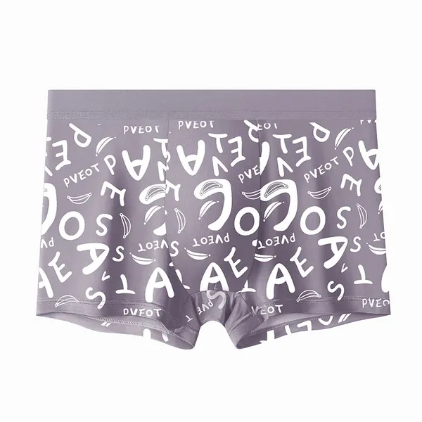(4 Pcs Set) Ultra Comfort Breathable Ice Silk Boxer - Image 8