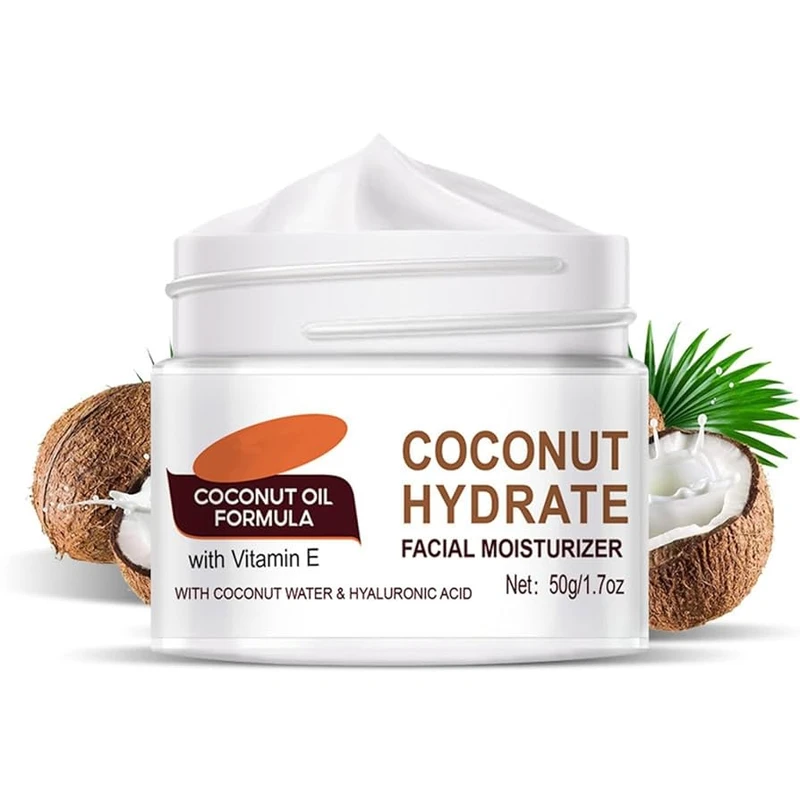 Coconut Oil Face Cream - Moisturiser Face Women - Image 3