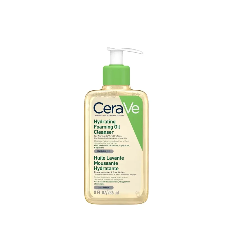 CeraVe Hydrating Foaming Oil Cleanser – 473ml