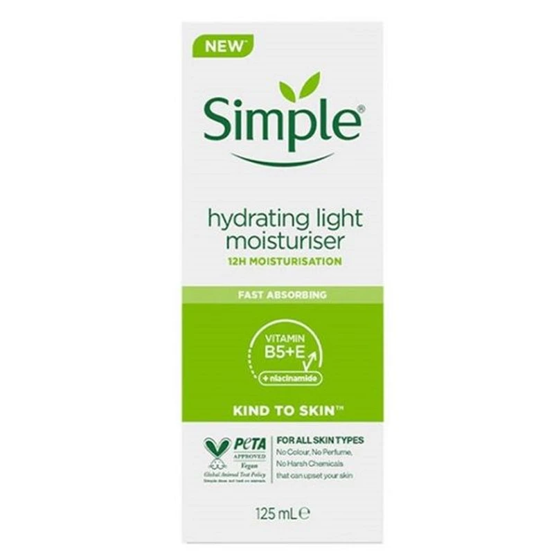 Simple Kind to Skin Hydrating Light Moisturiser – 125ml