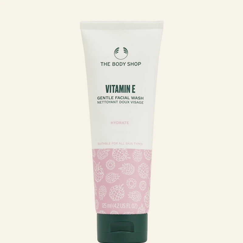 The Body Shop Vitamin E Gentle Facial Wash - 125ml