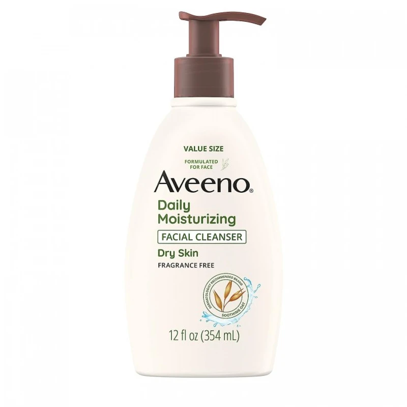 Aveeno Daily Moisturizing Facial Cleanser for Dry Skin – 354ml