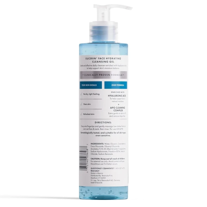 Eucerin Hydrating Cleansing Gel - 400ml