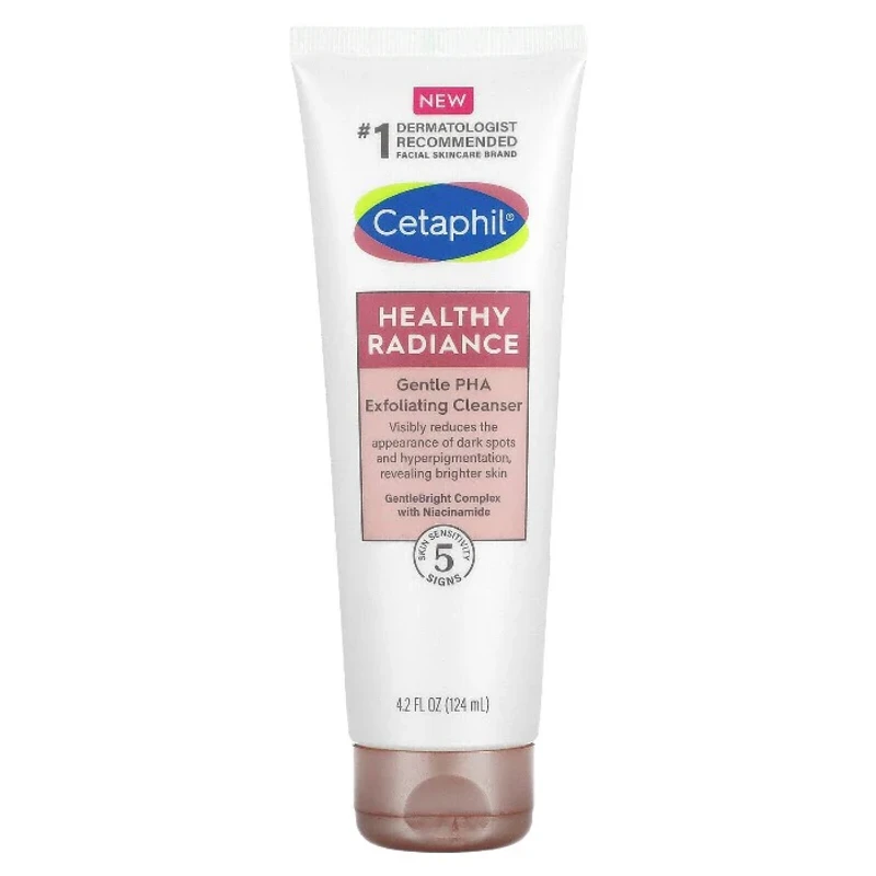Cetaphil Healthy Radiance Gentle PHA Exfoliating Cleanser – 124ml