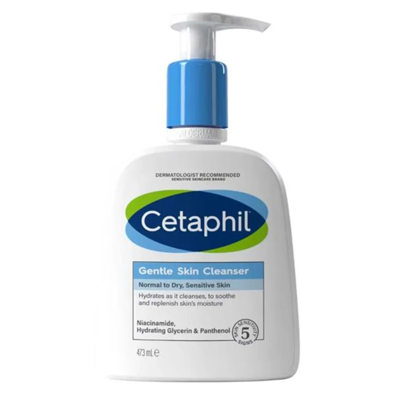 Cetaphil Gentle Skin Cleanser for Sensitive and Dry Skin – 473ml
