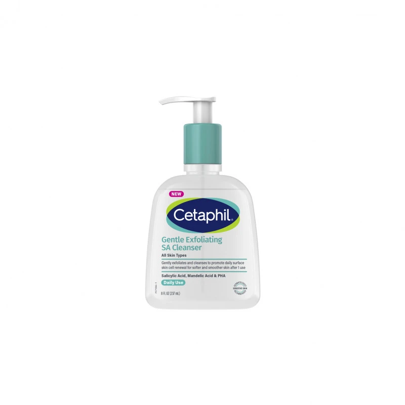Cetaphil Gentle Exfoliating SA Cleanser for All Skin Types – 237ml
