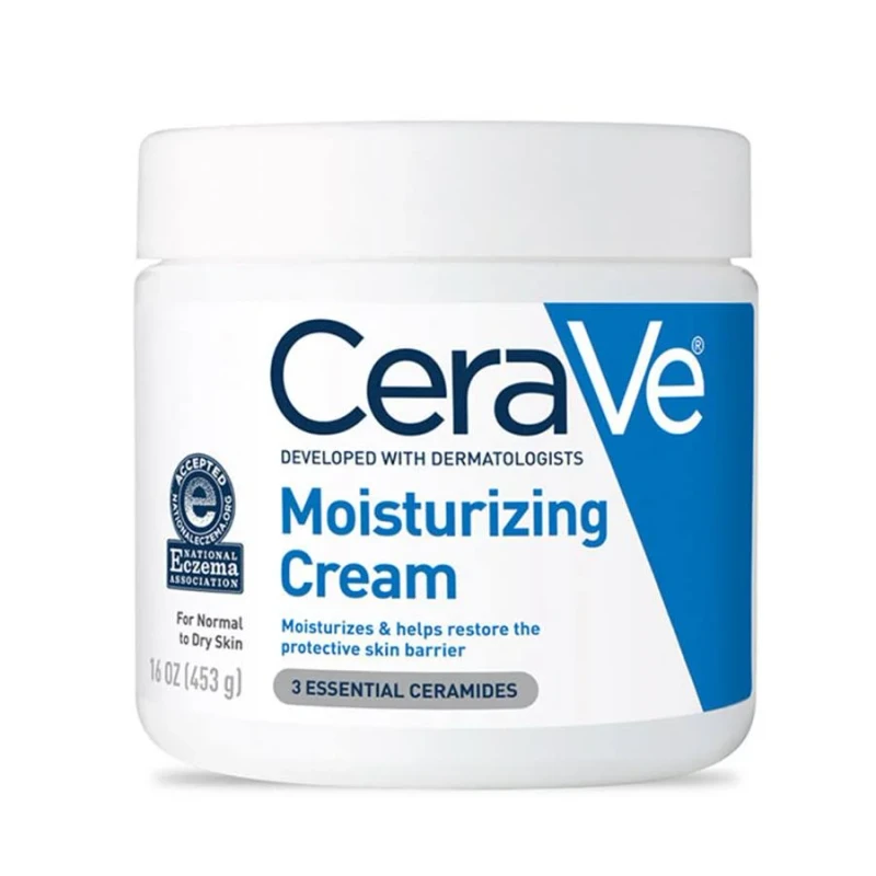 Cerave Moisturizing Cream for Normal to Dry Skin with Pump (453g)